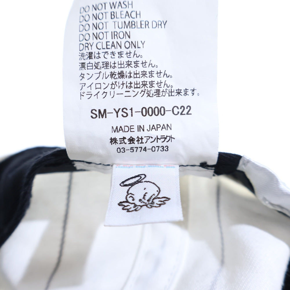 SAINT MICHAEL(セントマイケル) 24AW PE CAP SNT ENEMY Public Enemy パブリックエネミー スナップバックキャップ SM-YS1-0000-C22 ホワイト