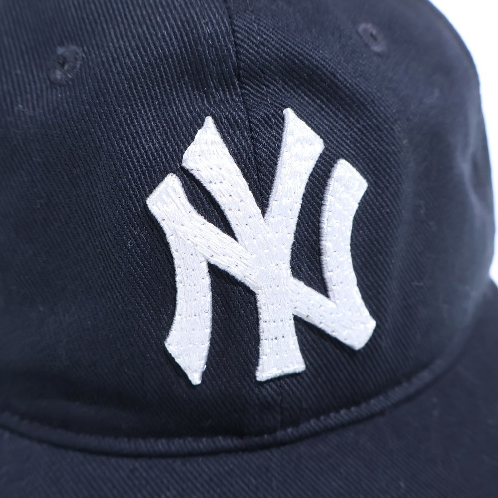 KITH(キス) ×Brooklyn Museum 47 New York Yankees Franchise LS Cap NYロゴフランチャイズ LS キャップ ネイビー