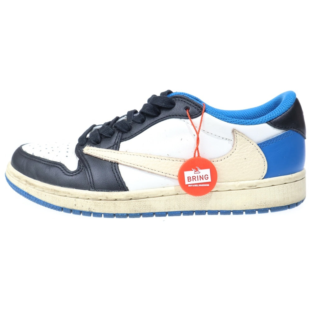 NIKE(ナイキ) ×TRAVIS SCOTT FRAGMENT DESIGN AIR JORDAN 1 LOW OG SP DM7866-140 トラヴィススコット フラグメント エアジョーダン1 ローカットスニーカー US7/25.0cm