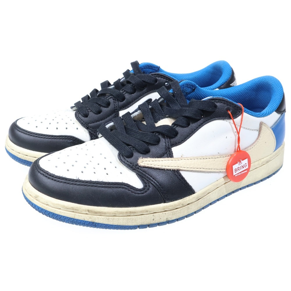 NIKE(ナイキ) ×TRAVIS SCOTT FRAGMENT DESIGN AIR JORDAN 1 LOW OG SP DM7866-140 トラヴィススコット フラグメント エアジョーダン1 ローカットスニーカー US7/25.0cm