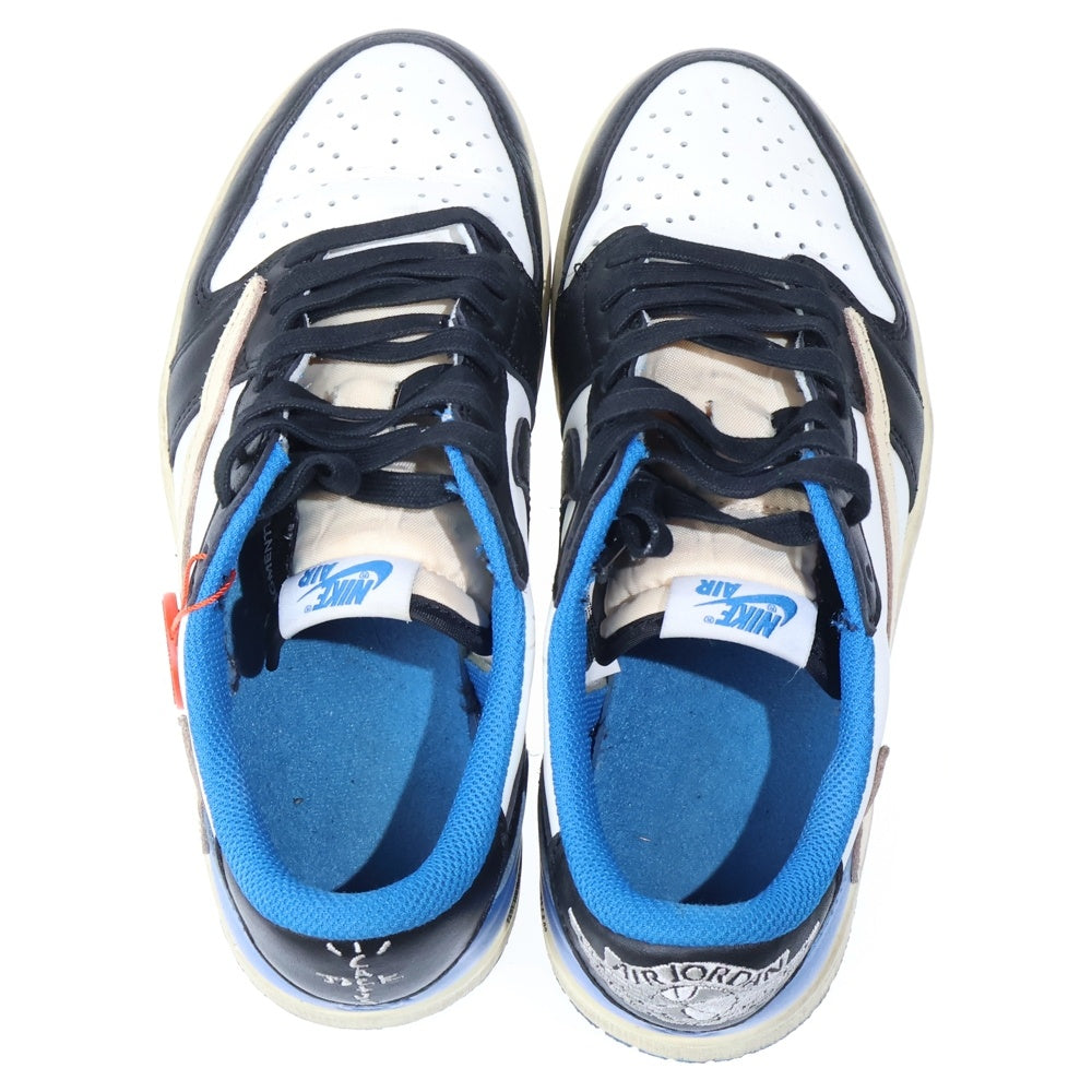 NIKE(ナイキ) ×TRAVIS SCOTT FRAGMENT DESIGN AIR JORDAN 1 LOW OG SP DM7866-140 トラヴィススコット フラグメント エアジョーダン1 ローカットスニーカー US7/25.0cm