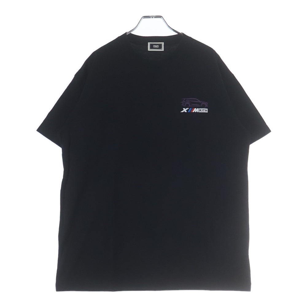 KITH(キス) ×BMW 東京 ロゴプリント半袖Tシャツ カットソー ブラック