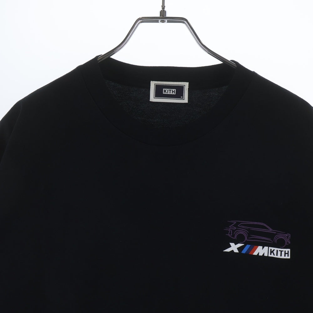 KITH(キス) ×BMW 東京 ロゴプリント半袖Tシャツ カットソー ブラック