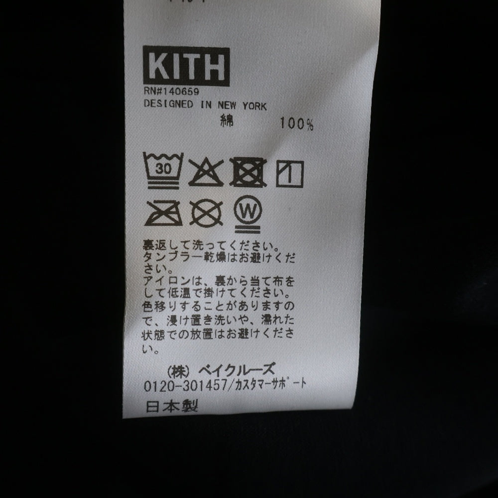 KITH(キス) ×BMW 東京 ロゴプリント半袖Tシャツ カットソー ブラック