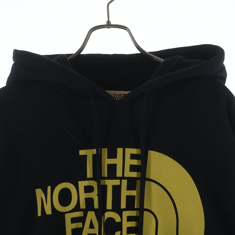 GUCCI(グッチ) 21SS×THE NORTH FACE ザノースフェイス ロゴプルオーバーフーディーパーカー 651724 XJDCM ブラック/イエロー