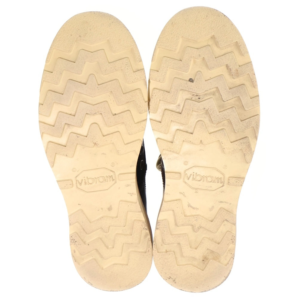 VISVIM(ヴィスヴィム) 7HOLE 73-FOLK BOOTS サイドジップフォークブーツ ブラウン/ナチュラル US9.5