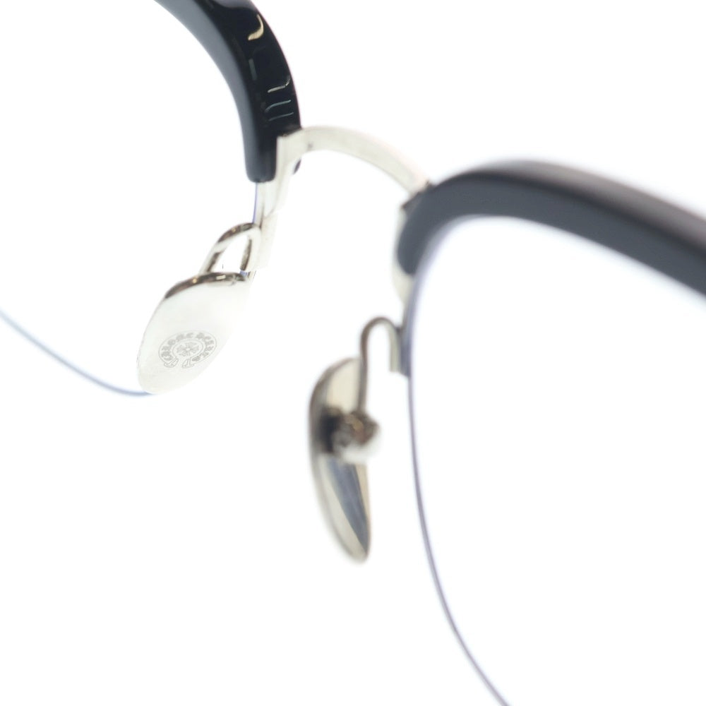 CHROME HEARTS(クロムハーツ) EVAGILIST エヴァジリスト CHプラス サングラス シルバー/ブラック