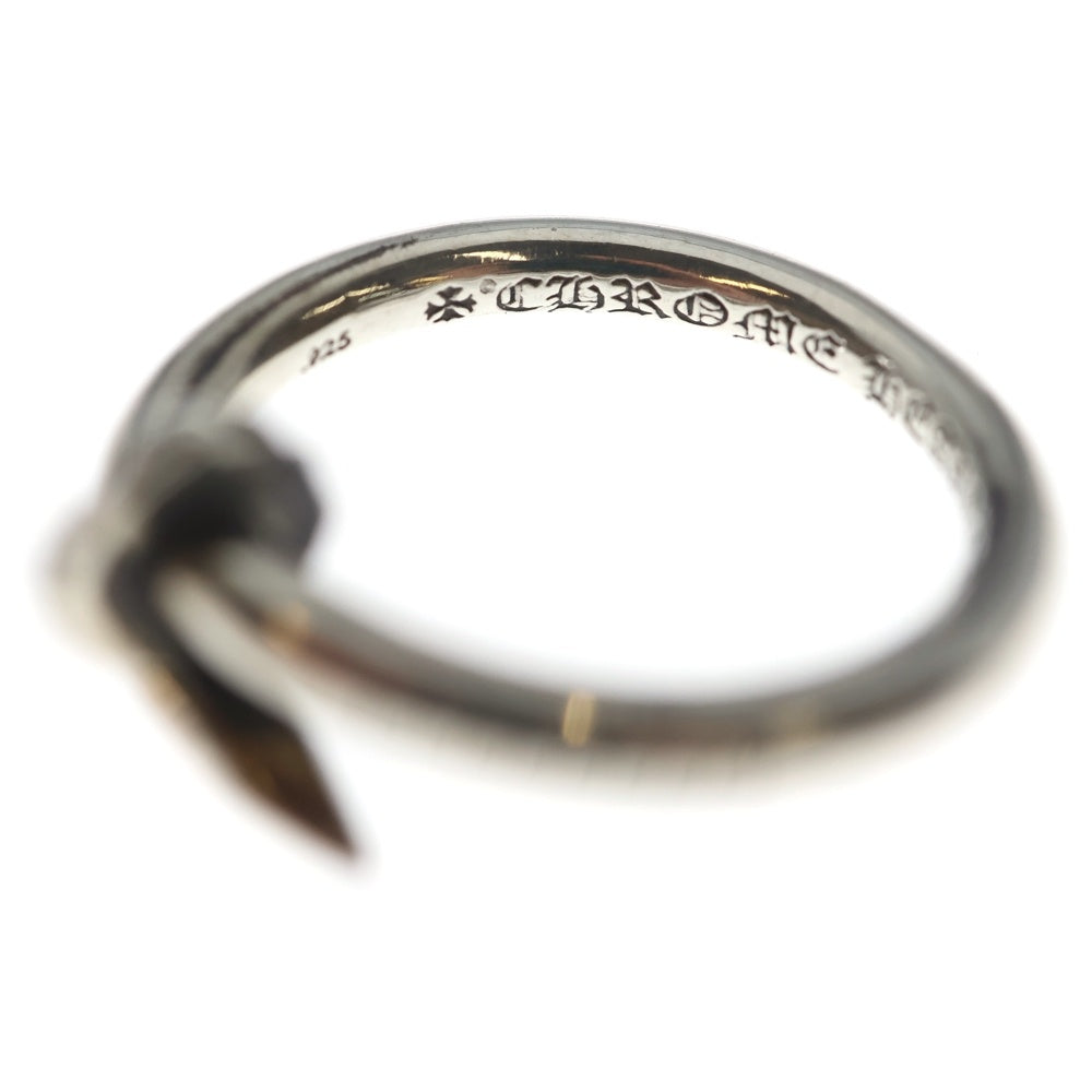 CHROME HEARTS(クロムハーツ) NAIL CRSBALL ネイル クロスボール リング シルバー BCA349