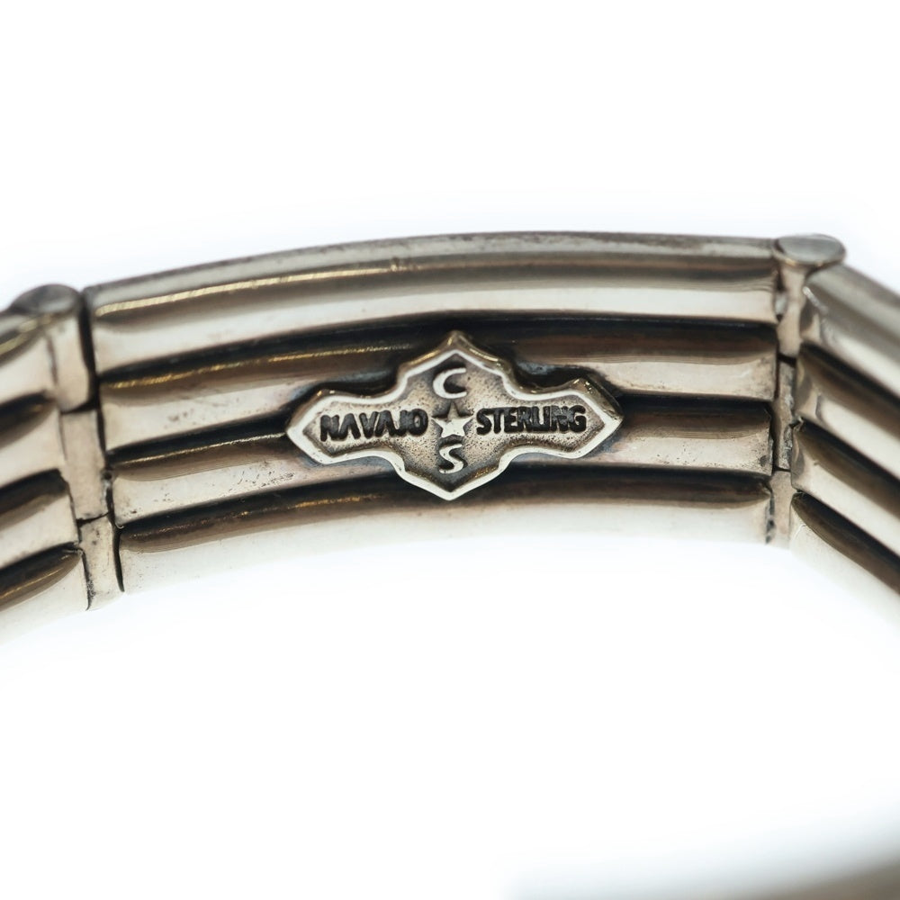 CODY SANDERSON(コディーサンダーソン) 4 Row Wire Link w/ Stars Bracelet 4ロウワイヤーリンクwスターズブレスレット シルバー