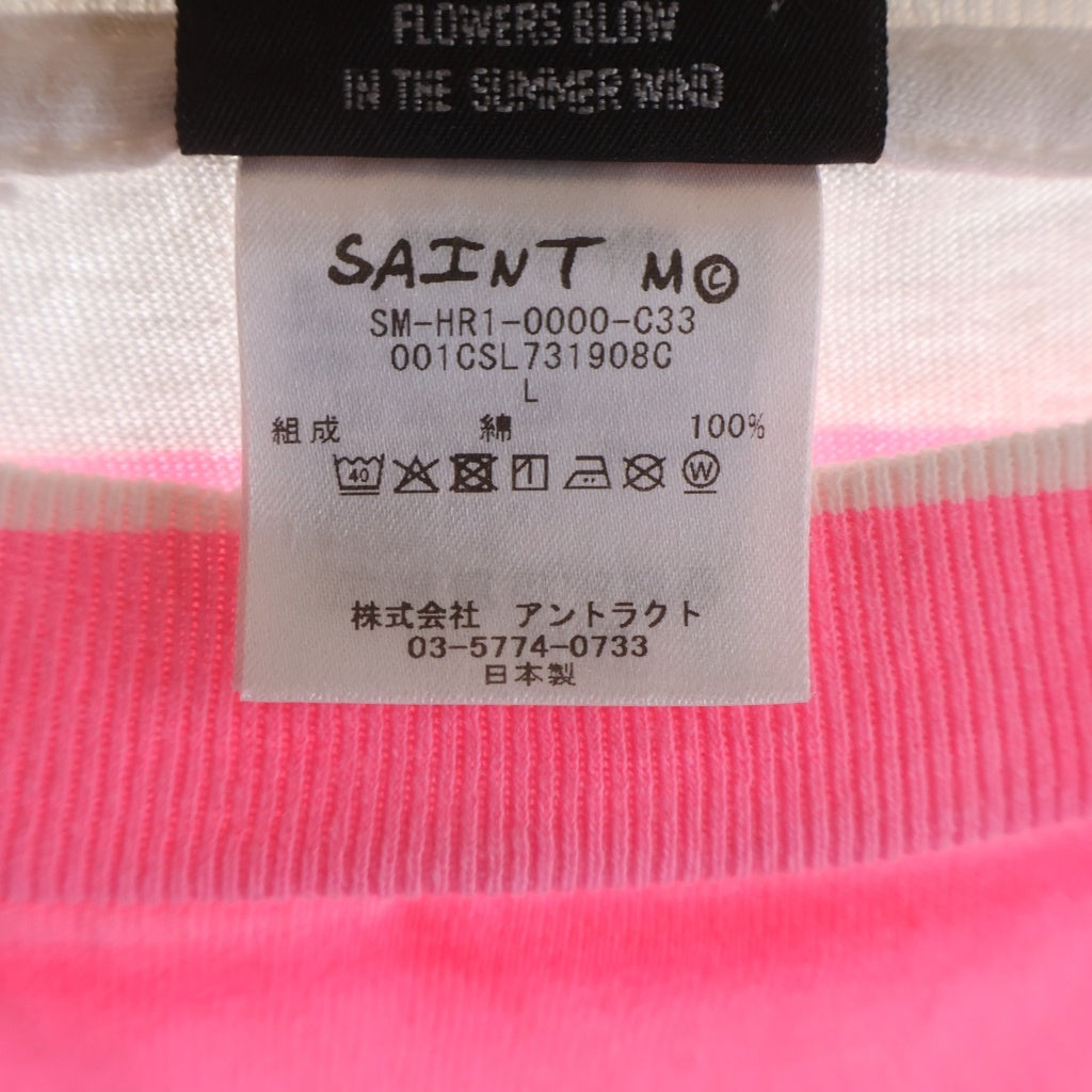 SAINT MICHAEL(セントマイケル) 25AW×A BATHING APE BAPE SS TEE ア