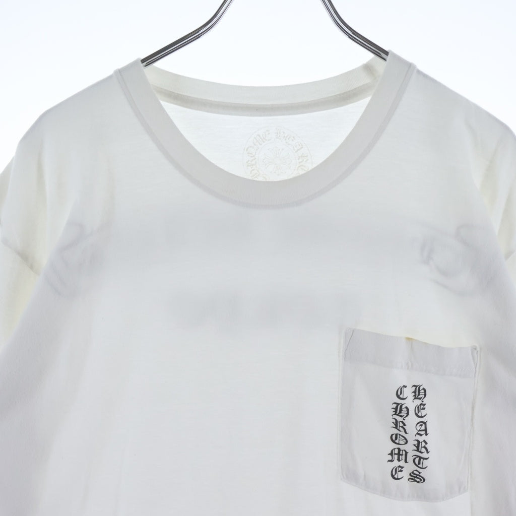 CHROME HEARTS(クロムハーツ) CH T-SHRT TOKYO LTD 東京限定 バックスクロールラベルプリント半袖Tシャツ カットソー ホワイト
