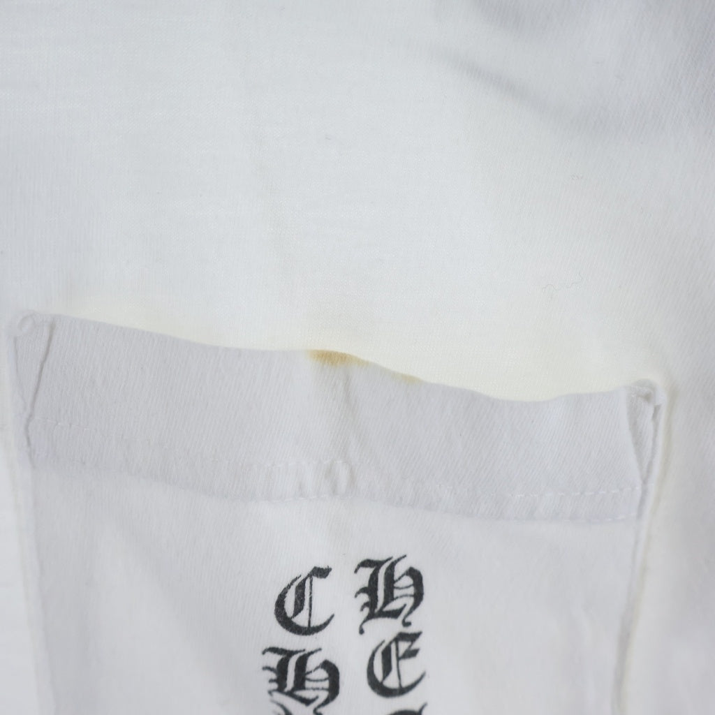 CHROME HEARTS(クロムハーツ) CH T-SHRT TOKYO LTD 東京限定 バックスクロールラベルプリント半袖Tシャツ カットソー ホワイト