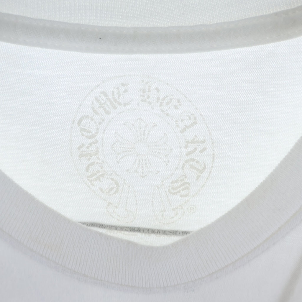 CHROME HEARTS(クロムハーツ) CH T-SHRT TOKYO LTD 東京限定 バックスクロールラベルプリント半袖Tシャツ カットソー ホワイト