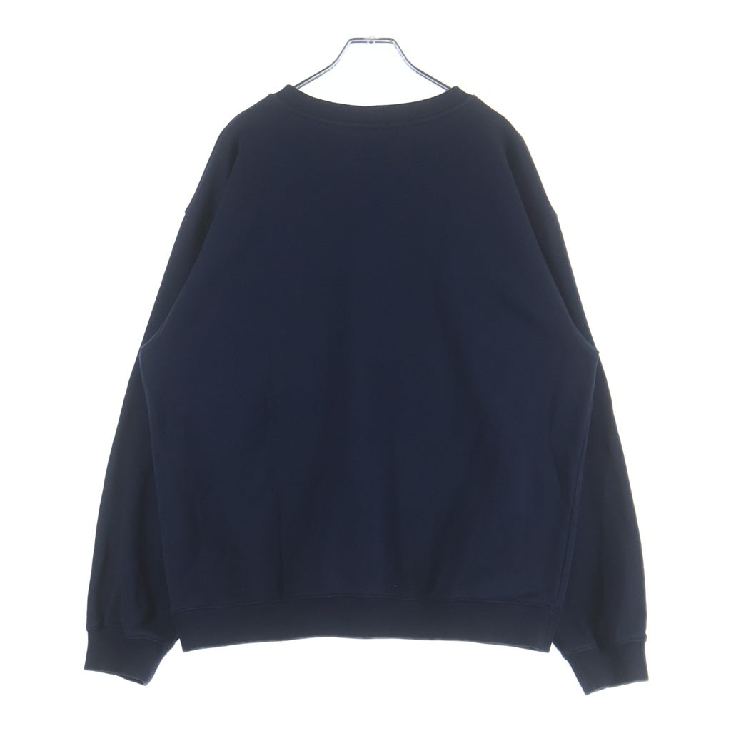 CELINE(セリーヌ) 26SS PARIS ロゴプリントスウェットトレーナー RY0S1510Z.07RV ネイビー