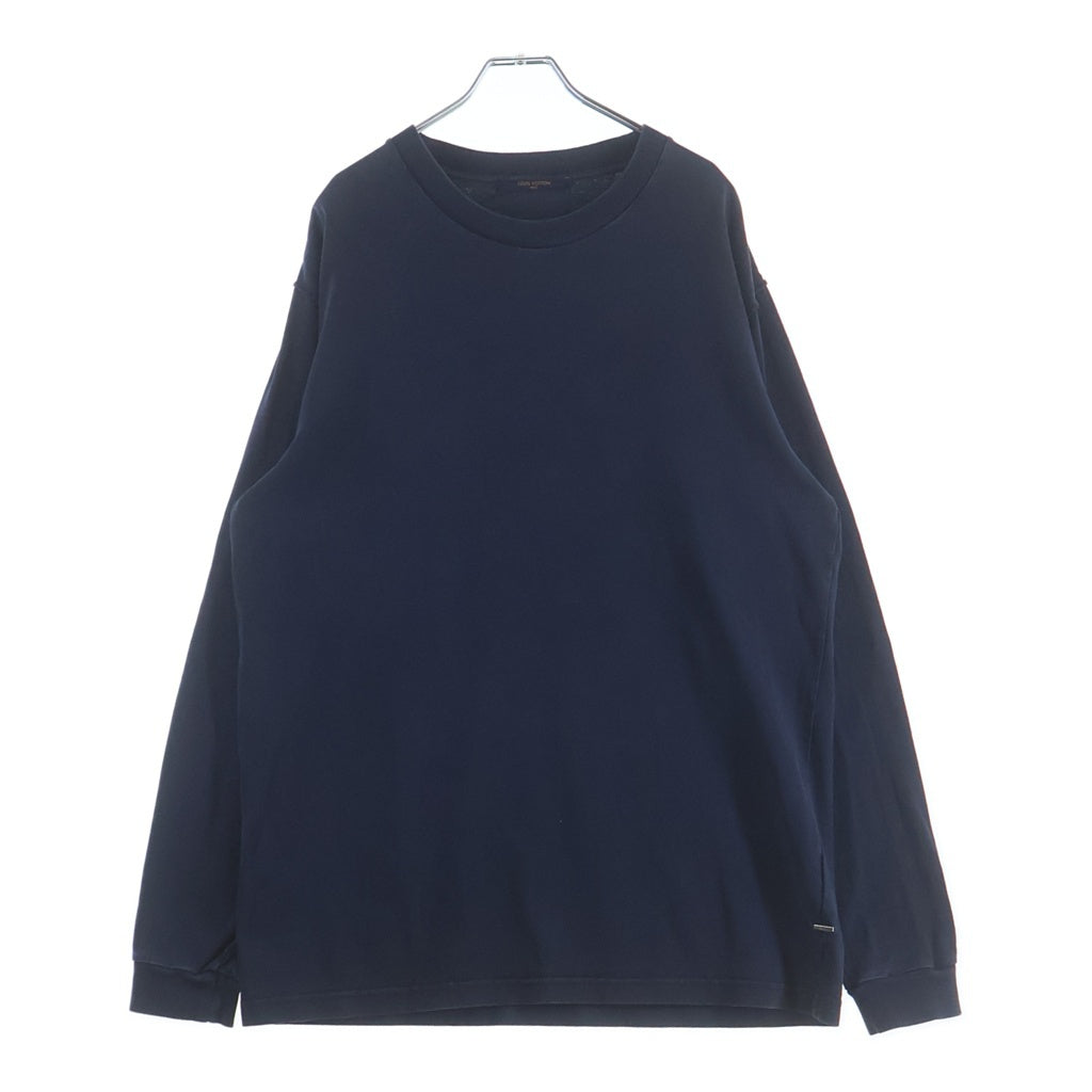 LOUIS VUITTON(ルイヴィトン) 21SS インサイドアウトクルーネック長袖Tシャツ ロンT RM211Q JYN HIY46W ネイビー
