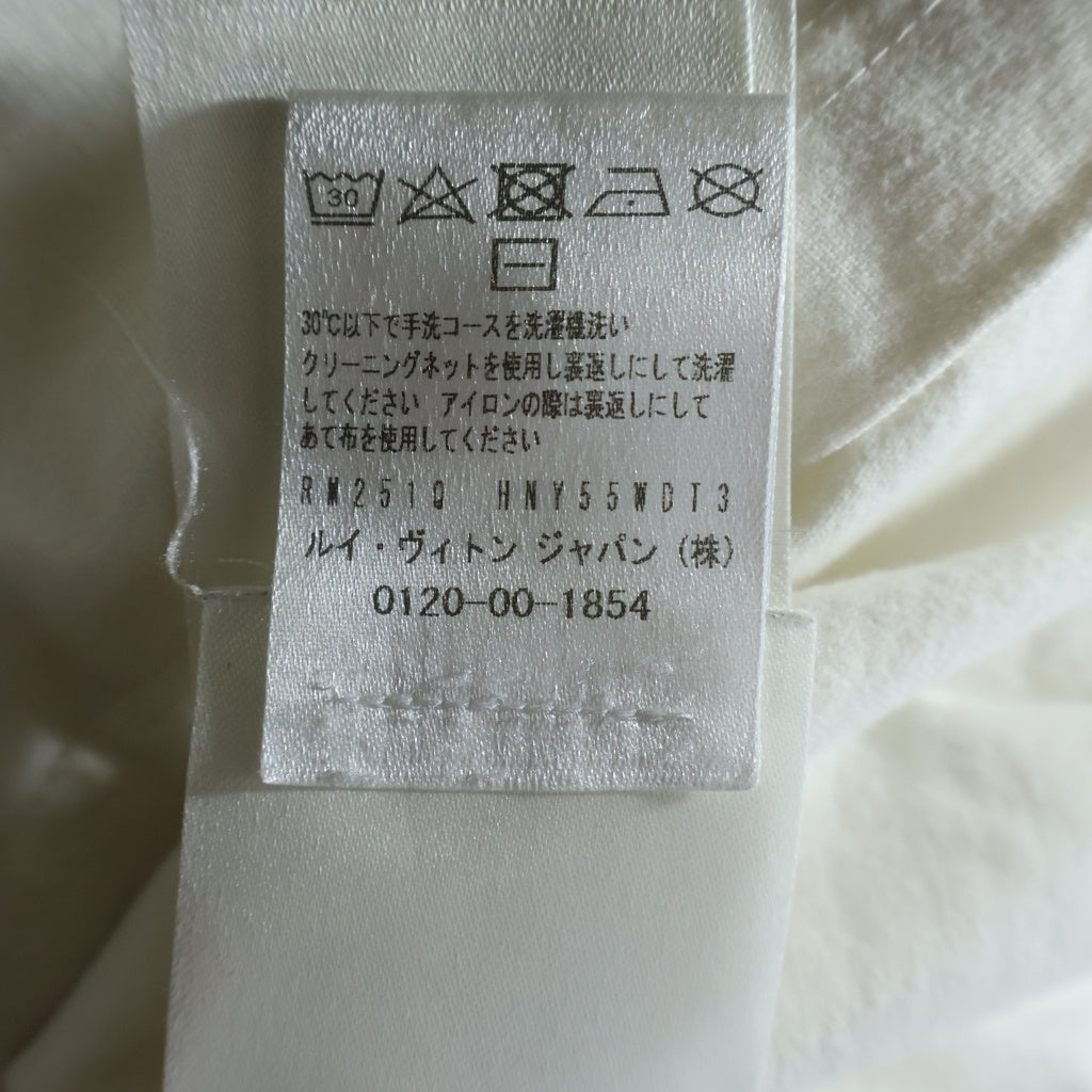 LOUIS VUITTON(ルイヴィトン) 25SS LVロゴエンボスド半袖Tシャツ カットソー RM251Q DT3 HNY55W ホワイト