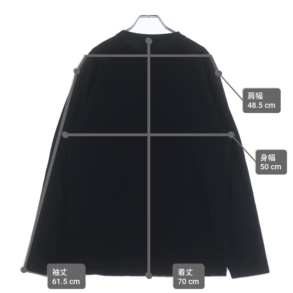 LOEWE(ロエベ) アナグラムロゴポケット長袖Tシャツ H526Y24J04 ブラック