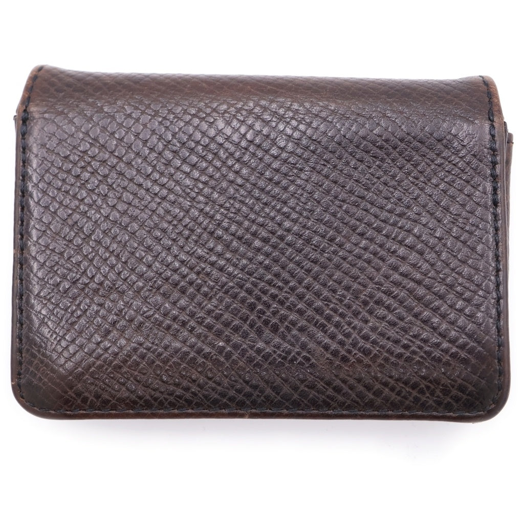 CHROME HEARTS(クロムハーツ) CRD CSE3PKTWDV1 アーチロゴプレート3ポケットレザーカードケース ブラウン