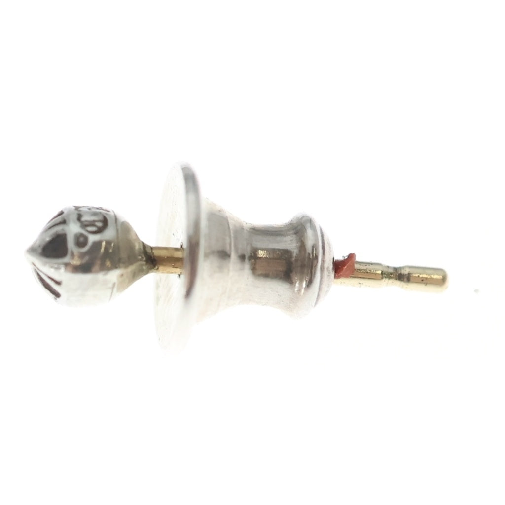 CHROME HEARTS(クロムハーツ) STUD CRS BALL MINI ミニクロスボールスタッド ピアス シルバー