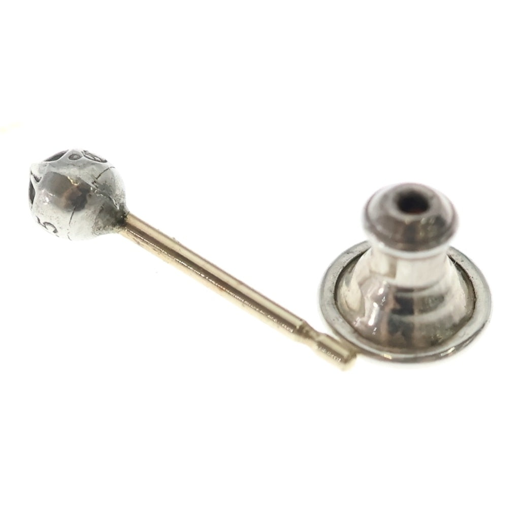 CHROME HEARTS(クロムハーツ) STUD CRS BALL MINI ミニクロスボールスタッド ピアス シルバー