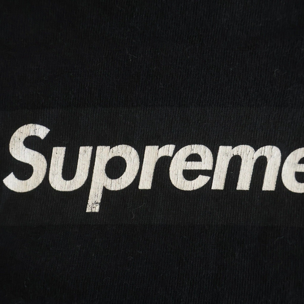 SUPREME(シュプリーム) 07SS Box Logo Tee ボックスロゴプリント半袖Tシャツ カットソー ブラック/ブラック