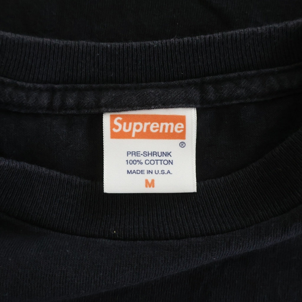 SUPREME(シュプリーム) 07SS Box Logo Tee ボックスロゴプリント半袖Tシャツ カットソー ブラック/ブラック