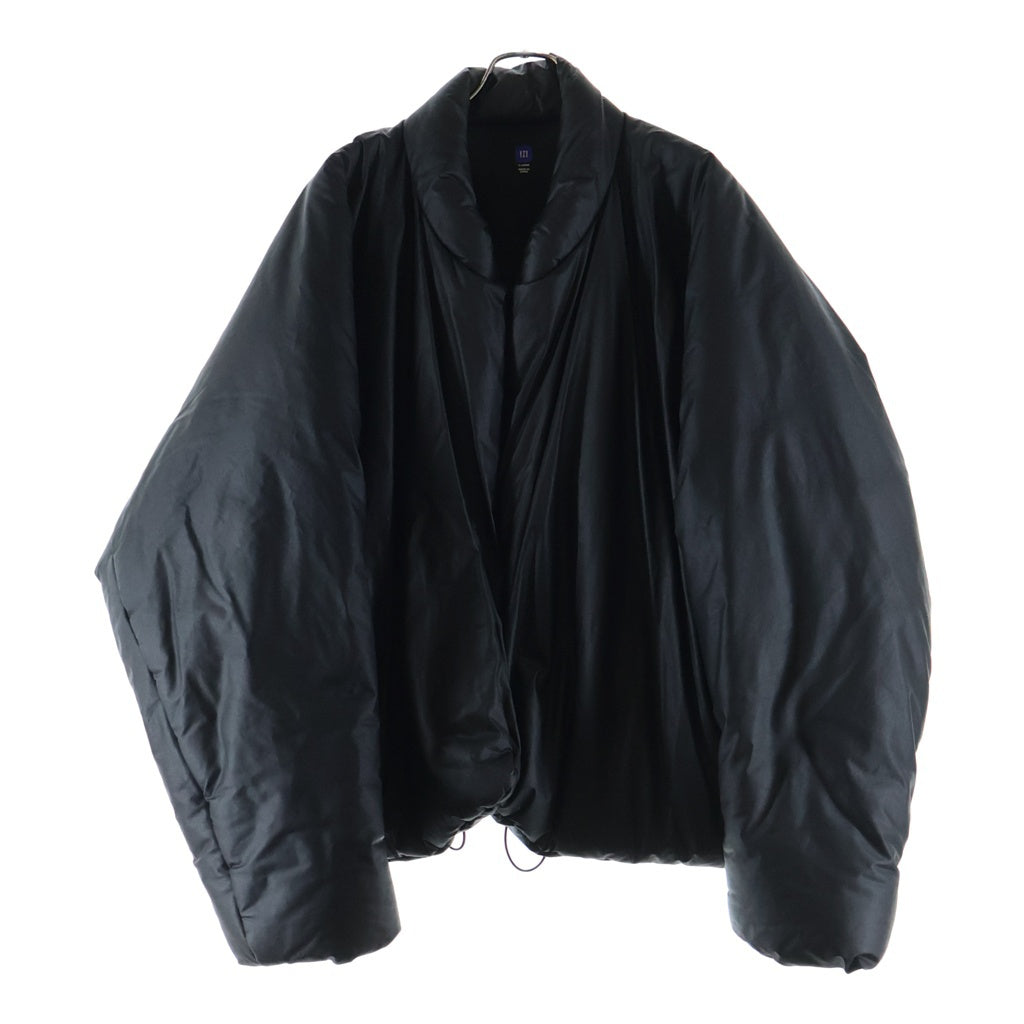 Yeezy Gap Engineered by Balenciaga(イージー ギャップ エンジニアードバイ バレンシアガ) ROUND JACKET オーバーサイズパファーラウンドジャケット ブラック