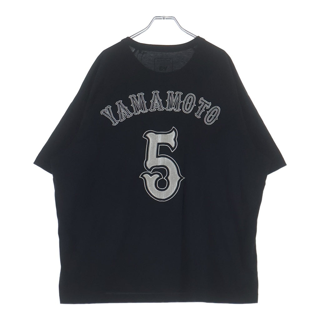 Y-3(ワイスリー) 26SS EL5 GFX SS TEE XL エリート ファイブ グラフィック ショートスリーブ ティー KQ9307 ブラック