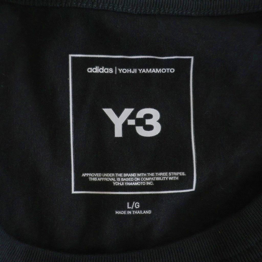 Y-3(ワイスリー) 26SS EL5 GFX SS TEE XL エリート ファイブ グラフィック ショートスリーブ ティー KQ9307 ブラック