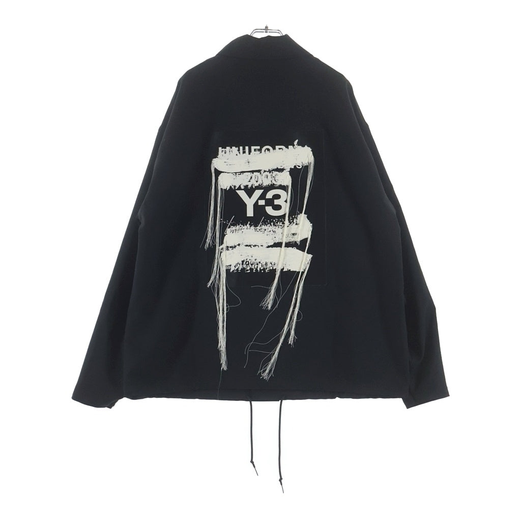 Y-3(ワイスリー) Graphic coach jacket グラフィック コーチジャケット JN3719 ブラック