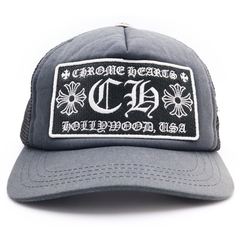 CHROME HEARTS(クロムハーツ) TRUCKER CAP CHパッチ メッシュ トラッカーキャップ 帽子 ブラック