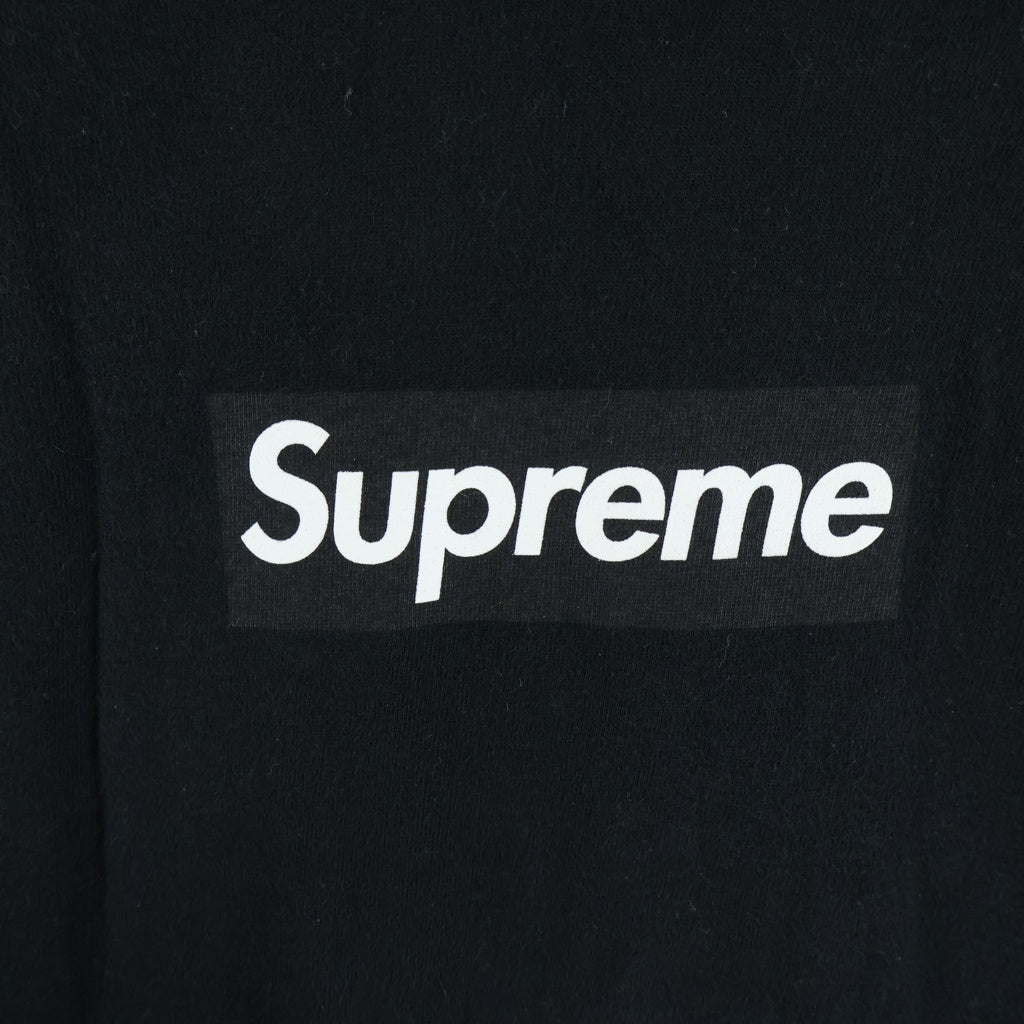 SUPREME(シュプリーム) 20AW Box Logo L/S Tee ボックスロゴプリント クルーネック長袖Tシャツ カットソー ブラック