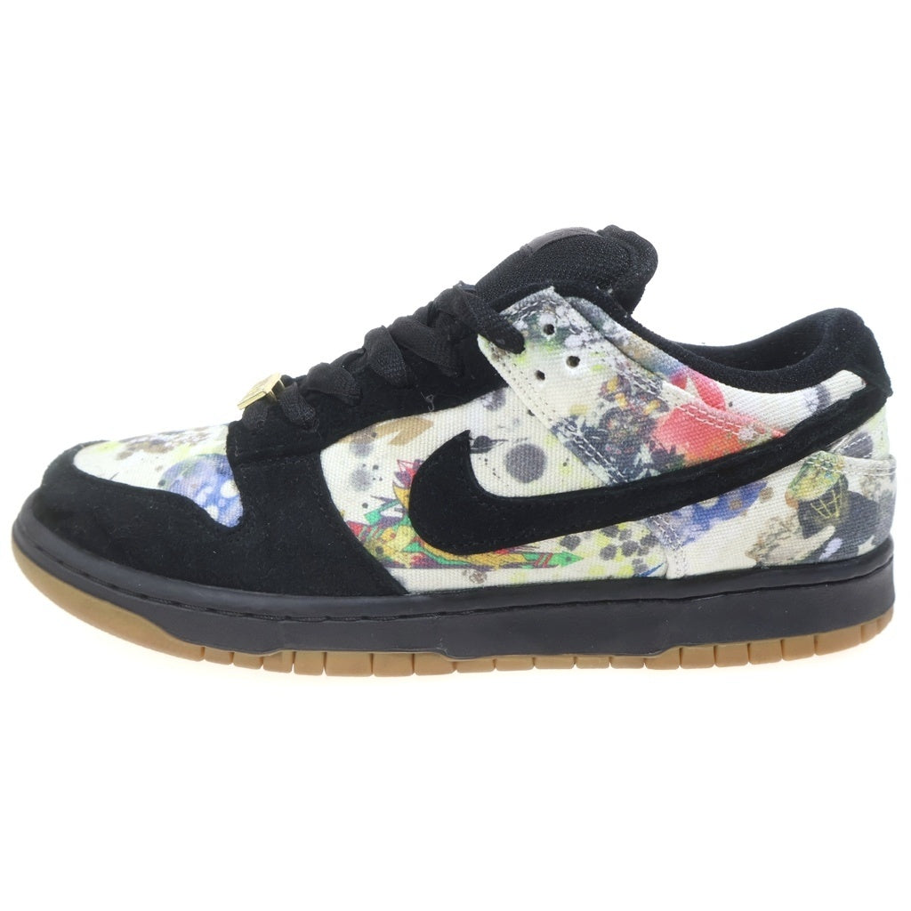 SUPREME(シュプリーム) 23AW×NIKE DUNK LOW FD8778-001 シュプリーム ラメルジー エスビー ダンク ローカットスニーカー シューズ ブラック/マルチ US9/27.0cm