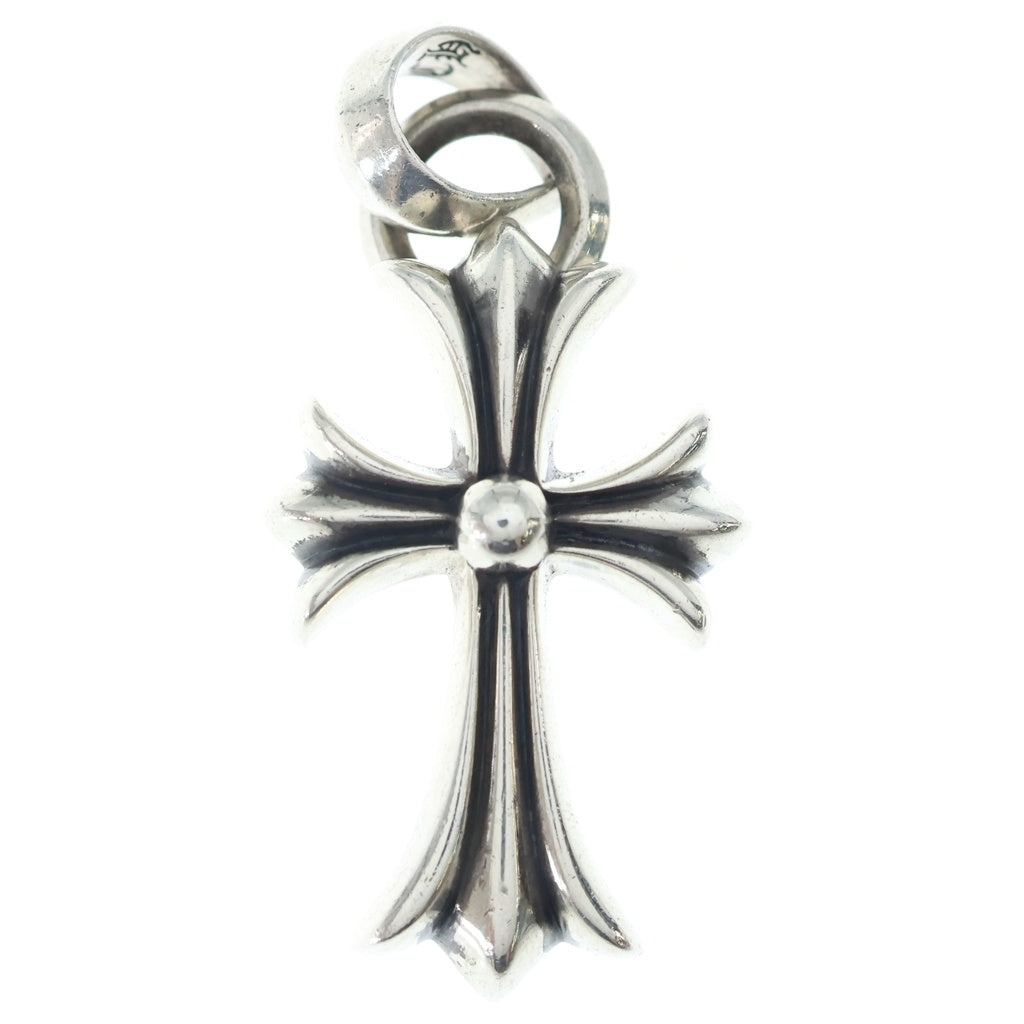 CHROME HEARTS(クロムハーツ) CH CRS SML W/BALE Wベイル スモールCHクロス ペンダントトップ シルバー BCA218