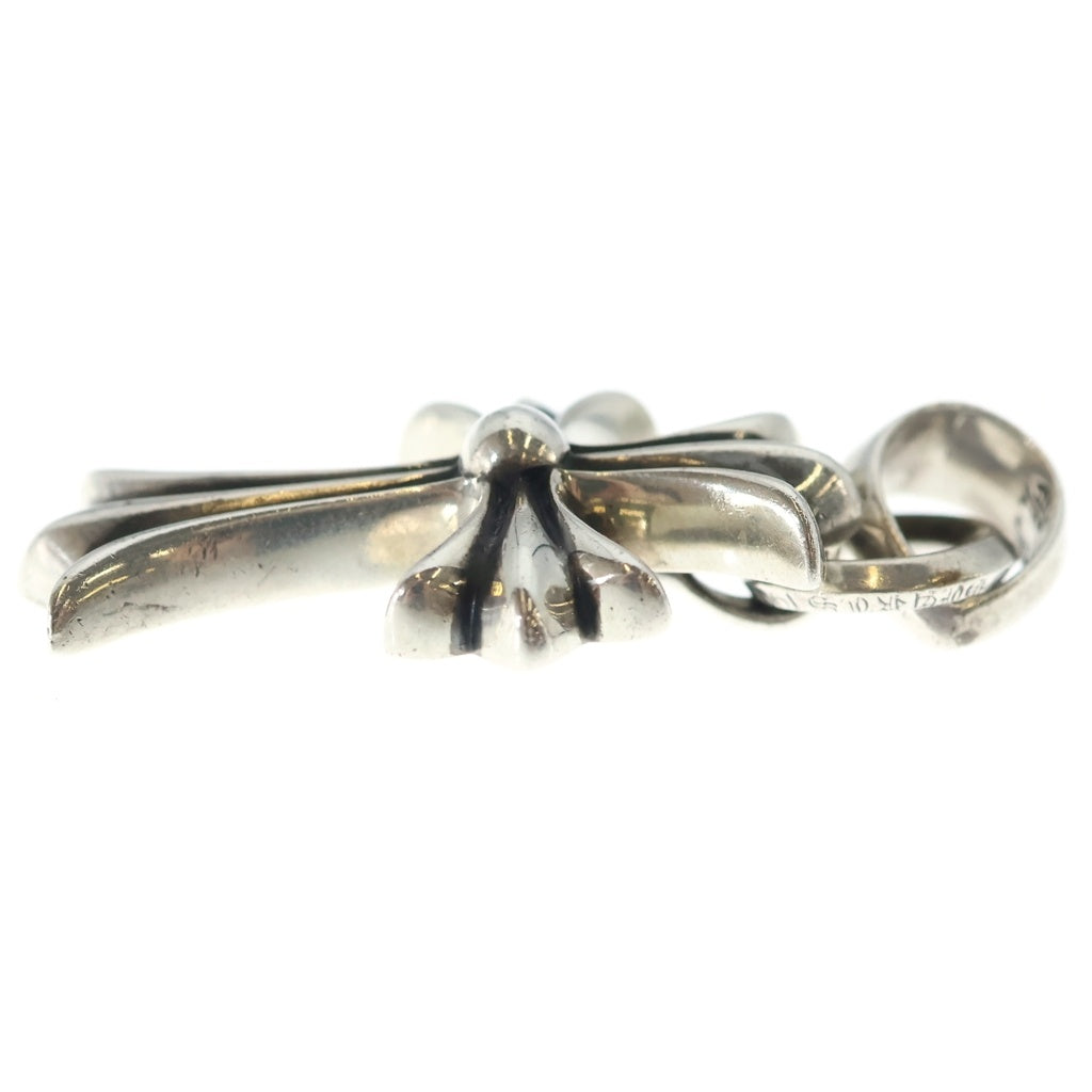 CHROME HEARTS(クロムハーツ) CH CRS SML W/BALE Wベイル スモールCHクロス ペンダントトップ シルバー BCA218