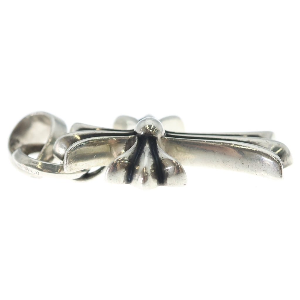 CHROME HEARTS(クロムハーツ) CH CRS SML W/BALE Wベイル スモールCHクロス ペンダントトップ シルバー BCA218