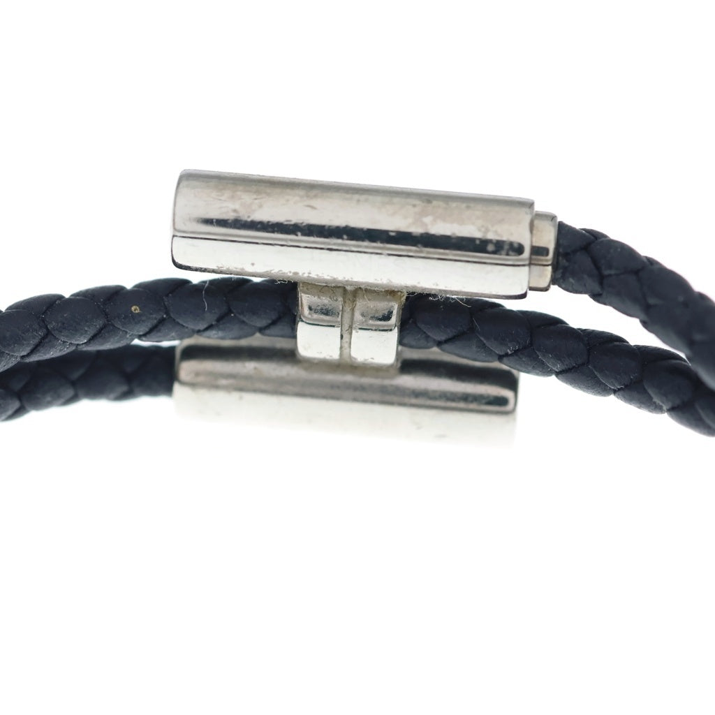 HERMES(エルメス) トゥルニ トレッセ Hロゴ ノワール レザー