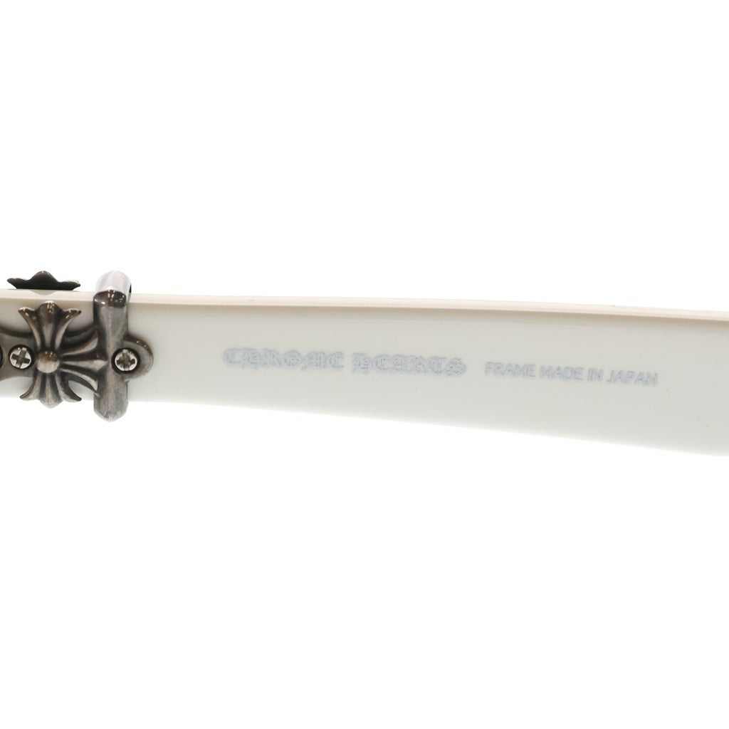 CHROME HEARTS(クロムハーツ) サイドCHプラスモチーフサングラス 9ロ17-143 ブラック ホワイト