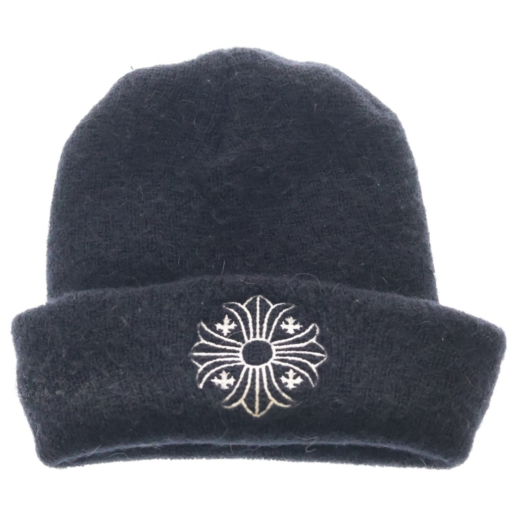 CHROME HEARTS(クロムハーツ) WATCH CAP ワッチキャップ CHプラス刺繍 ニットビーニー 帽子 ブラック