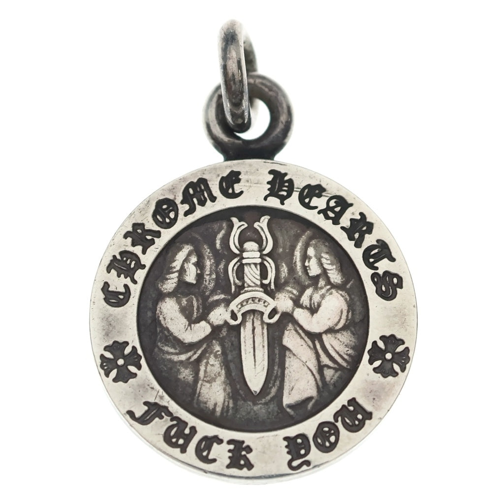 CHROME HEARTS(クロムハーツ) CHRM ANGL MDL V1 エンジェルメダルチャーム ペンダントトップ シルバーBCA229