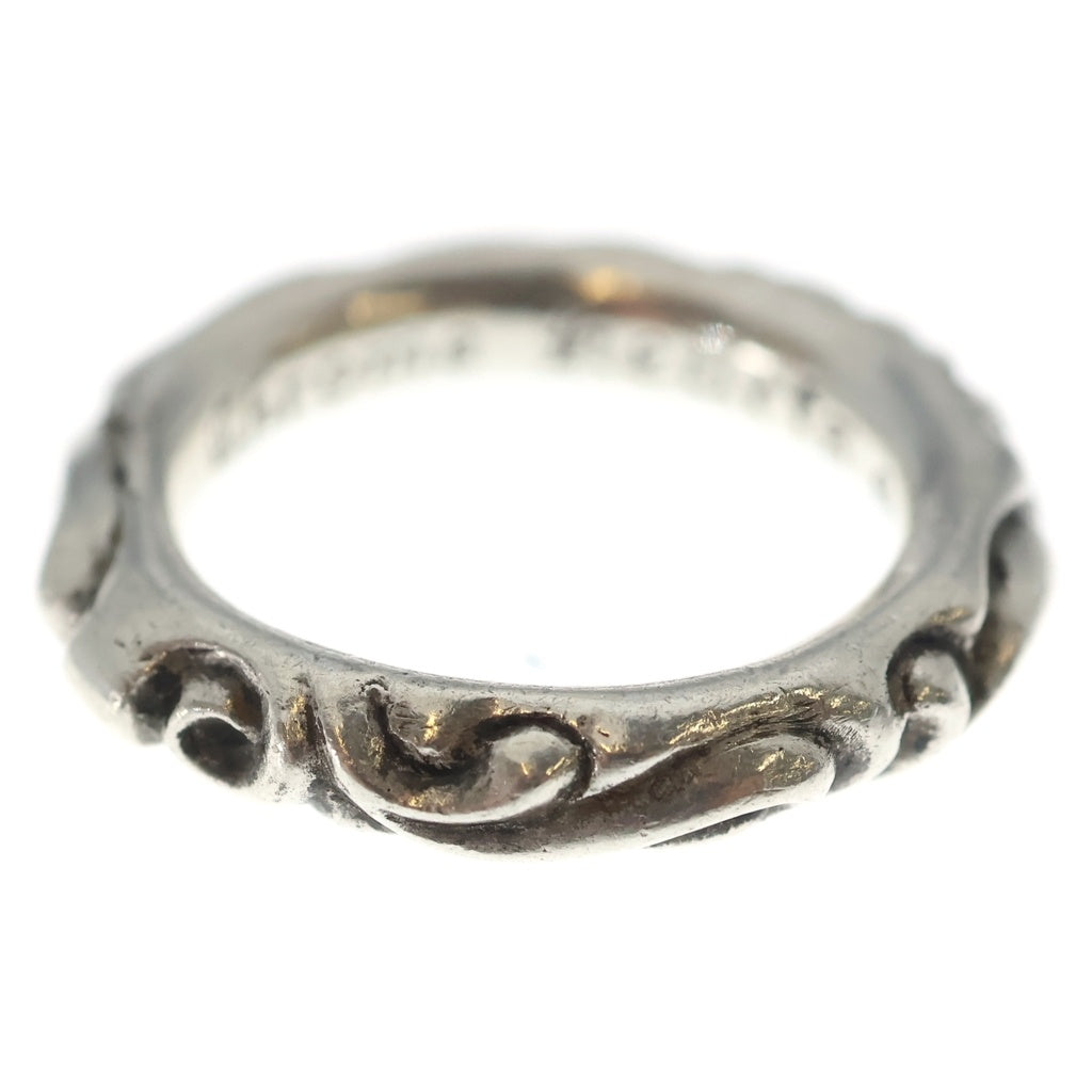 CHROME HEARTS(クロムハーツ) SCRL BAND スクロールバンド リング シルバー BCA351