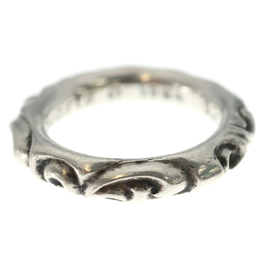 CHROME HEARTS(クロムハーツ) SCRL BAND スクロールバンド リング シルバー BCA351