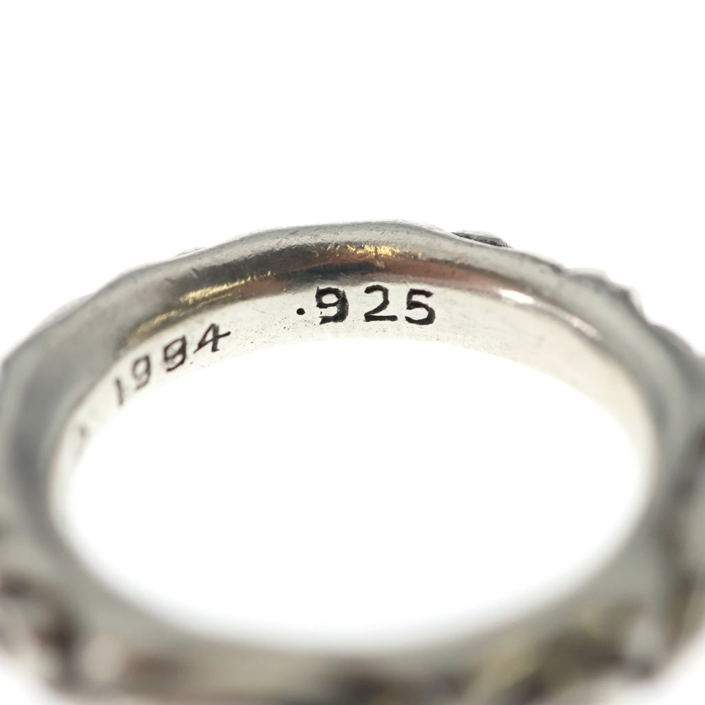 CHROME HEARTS(クロムハーツ) SCRL BAND スクロールバンド リング シルバー BCA351