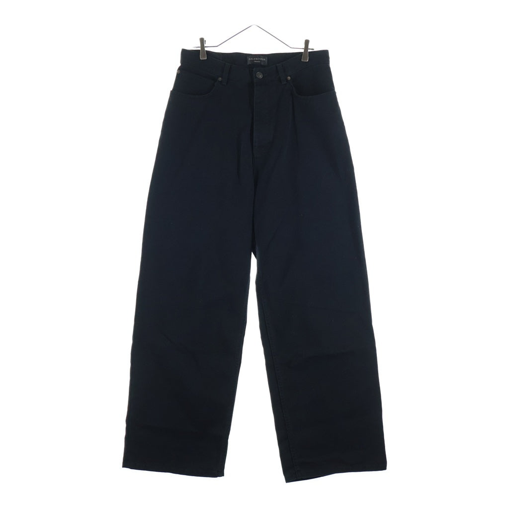 BALENCIAGA(バレンシアガ) 24AW BAGGY DENIM PANTS バギーワイドデニムパンツ 745213 TQW83 ブラック