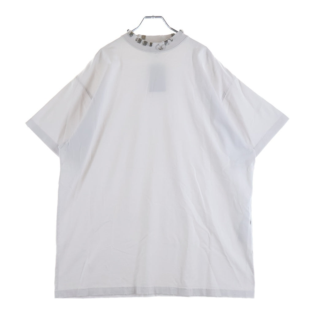 BALENCIAGA(バレンシアガ) 23AW Pierced T-shirt Oversized ピアスオーバーサイズ半袖Tシャツ カットソー 761460 TPVD4 ホワイト