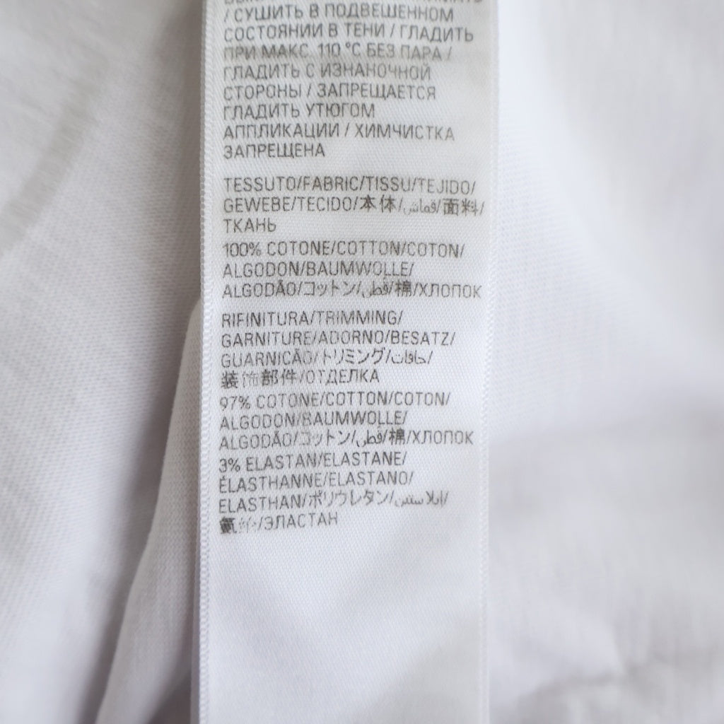 BALENCIAGA(バレンシアガ) 23AW Pierced T-shirt Oversized ピアスオーバーサイズ半袖Tシャツ カットソー 761460 TPVD4 ホワイト