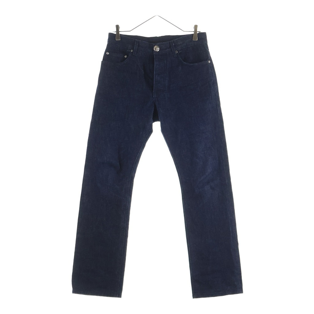 CHROME HEARTS(クロムハーツ) DNM PANTS CRS BTN INDIGO クロスボールボタン スクロールラベル デニムパンツ インディゴ