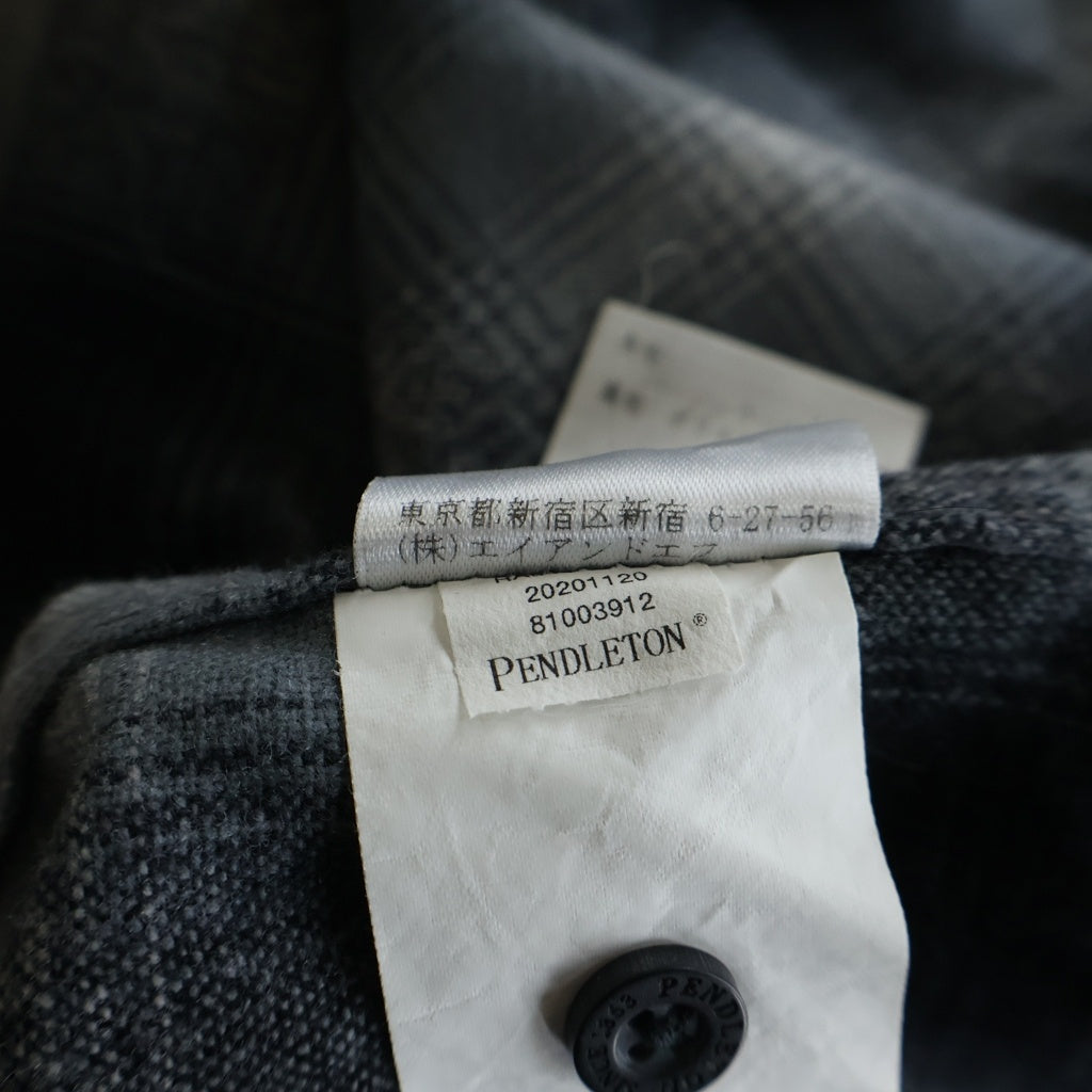PENDLETON(ペンドルトン) PENDLETON Check Wool Box Shirt ウエスタン ウール チェック 長袖シャツ