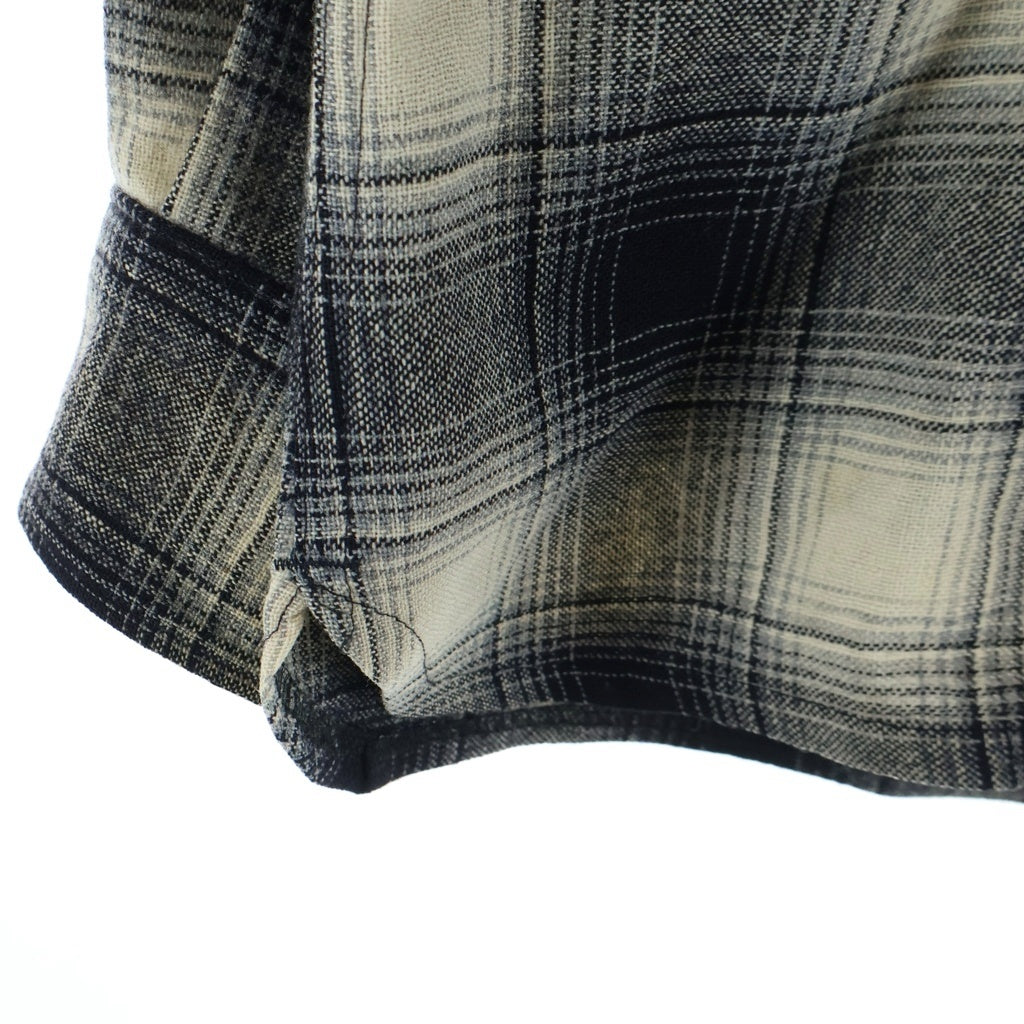 PENDLETON(ペンドルトン) 70S VINTAGE ヴィンテージ USA製 ウエスタン ウール 長袖シャツ ブラック/ホワイト