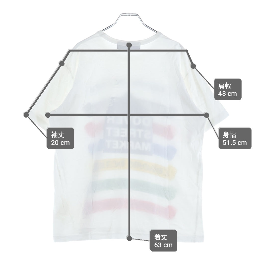 CHROME HEARTS(クロムハーツ) ×COMME des GARCONS Dover Street Market T-Shirt コムデギャルソン ドーバーストリートマーケット 半袖Tシャツ ホワイト ZB-T001